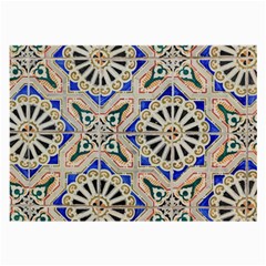 Ceramic Portugal Tiles Wall Large Glasses Cloth by Amaryn4rt