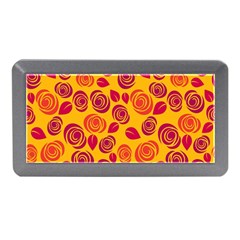 Orange Roses Memory Card Reader (mini) by Valentinaart