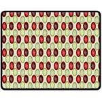 Christmas Pattern Double Sided Fleece Blanket (Medium)  58.8 x47.4  Blanket Front