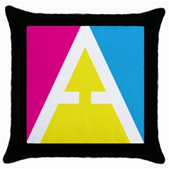 Graphic Design Web Design Throw Pillow Case (black) by Nexatart