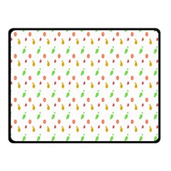 Fruit Pattern Vector Background Fleece Blanket (small) by Nexatart