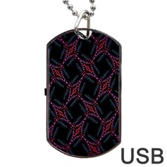 Computer Graphics Webmaster Novelty Dog Tag Usb Flash (one Side) by Nexatart