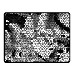 Mosaic Stones Glass Pattern Double Sided Fleece Blanket (small)  by Nexatart