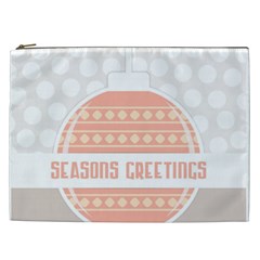 Merry Christmas Cosmetic Bag (xxl)  by Nexatart