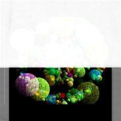 Abstract Balls Color About Rectangular Jigsaw Puzzl by Nexatart