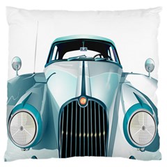 Oldtimer Car Vintage Automobile Large Flano Cushion Case (one Side) by Nexatart