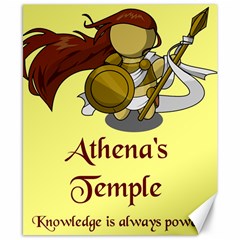 Athena s Temple Canvas 8  X 10  by athenastemple