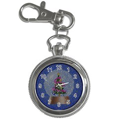 Christmas Snow Key Chain Watches by Nexatart