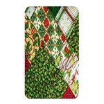 Christmas Quilt Background Memory Card Reader Front