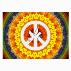 Peace Art Artwork Love Dove Large Glasses Cloth by Nexatart