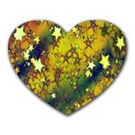 Advent Star Christmas Heart Mousepads Front