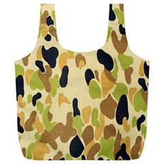 Army Camouflage Pattern Full Print Recycle Bags (l)  by Nexatart