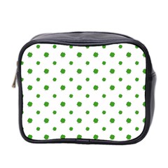 Saint Patrick Motif Pattern Mini Toiletries Bag 2-side by dflcprints