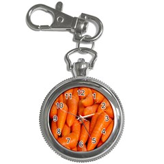 Carrots Vegetables Market Key Chain Watches by Nexatart