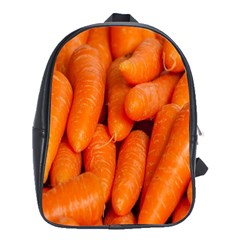 Carrots Vegetables Market School Bags (xl)  by Nexatart