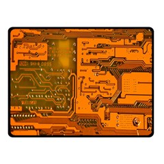 Circuit Double Sided Fleece Blanket (small) 