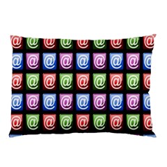 Email At Internet Computer Web Pillow Case (two Sides) by Nexatart