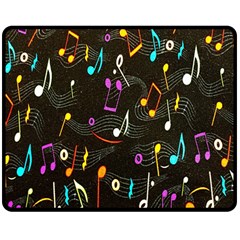 Fabric Cloth Textile Clothing Double Sided Fleece Blanket (medium)  by Nexatart