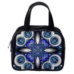 Fractal Cathedral Pattern Mosaic Classic Handbags (one Side) by Nexatart