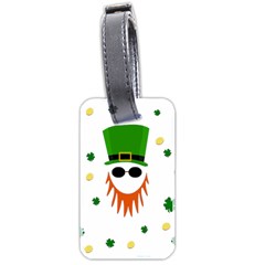 St  Patrick s Day Luggage Tags (two Sides) by Valentinaart