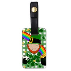 Lucky Irish Luggage Tags (one Side)  by Valentinaart