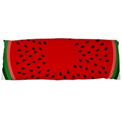 Watermelon Body Pillow Case Dakimakura (two Sides) by Valentinaart