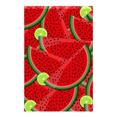 Watermelon Slices Shower Curtain 48  X 72  (small)  by Valentinaart