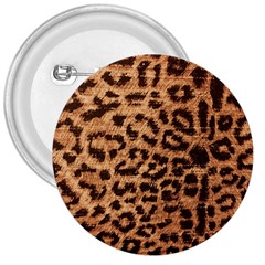 Leopard Print Animal Print Backdrop 3  Buttons by Nexatart