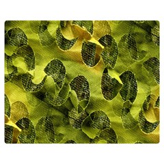 Olive Seamless Camouflage Pattern Double Sided Flano Blanket (medium)  by Nexatart