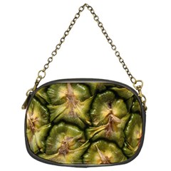 Pineapple Fruit Close Up Macro Chain Purses (one Side)  by Nexatart