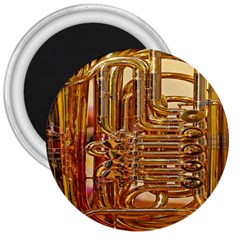 Tuba Valves Pipe Shiny Instrument Music 3  Magnets by Nexatart