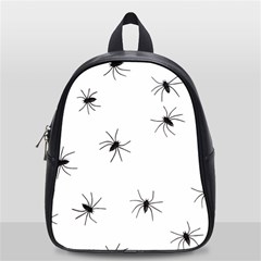 Animals Arachnophobia Seamless School Bags (small)  by Amaryn4rt