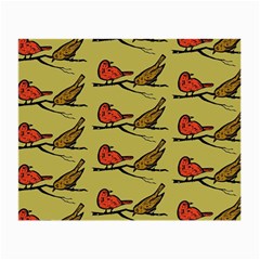 Bird Birds Animal Nature Wild Wildlife Small Glasses Cloth (2-side) by Amaryn4rt