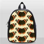 Butterfly Butterflies Insects School Bags (Small)  Front