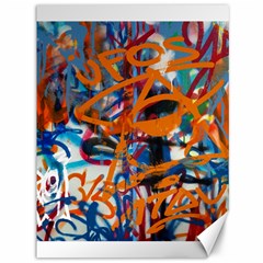 Background Graffiti Grunge Canvas 36  X 48   by Amaryn4rt