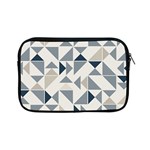 Geometric Triangle Modern Mosaic Apple iPad Mini Zipper Cases Front