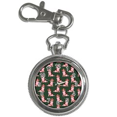 Dog Animal Pattern Key Chain Watches by Amaryn4rt