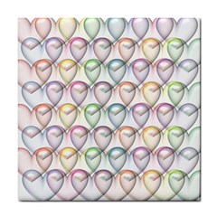 Valentine Hearts 3d Valentine S Day Tile Coasters by Amaryn4rt