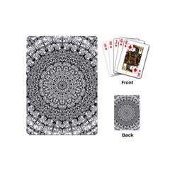 Mandala Boho Inspired Hippy Hippie Design Playing Cards (mini)  by CraftyLittleNodes