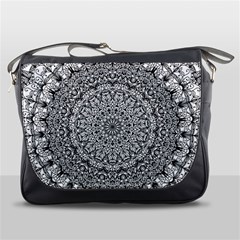 Mandala Boho Inspired Hippy Hippie Design Messenger Bags by CraftyLittleNodes