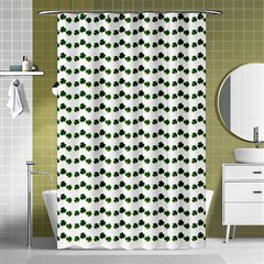 Shamrock Shower Curtain 48  X 72  (small)  by boho