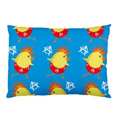 Easter Chick Pillow Case by boho