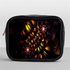 Art Design Image Oily Spirals Texture Mini Toiletries Bags by Simbadda