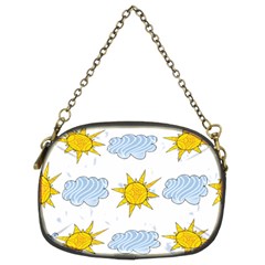 Sunshine Tech White Chain Purses (two Sides)  by Simbadda