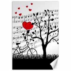 Love Song Canvas 20  X 30   by Valentinaart