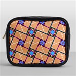 Overlaid Patterns Mini Toiletries Bags Front