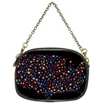 America Usa Map Stars Vector  Chain Purses (One Side)  Front