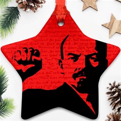 Lenin  Ornament (star) by Valentinaart