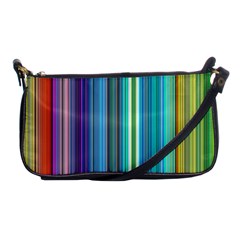 Color Stripes Shoulder Clutch Bags by Simbadda