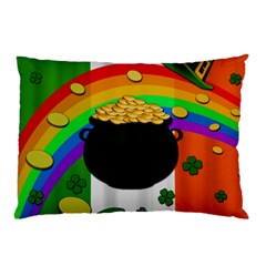 Pot Of Gold Pillow Case (two Sides) by Valentinaart